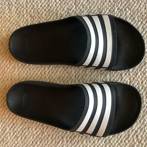 Adidas rubber slides